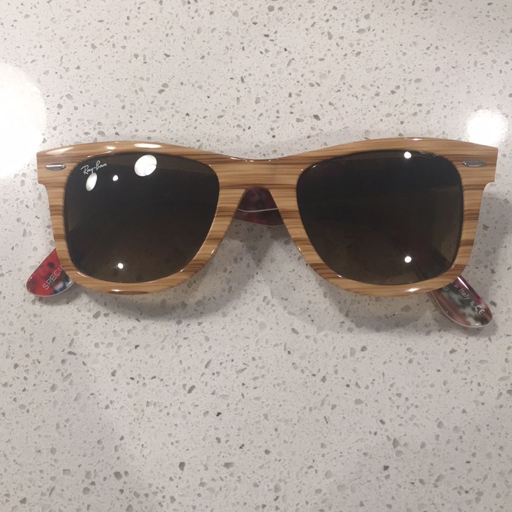 Ray-Ban Wayfarer Wood & Floral